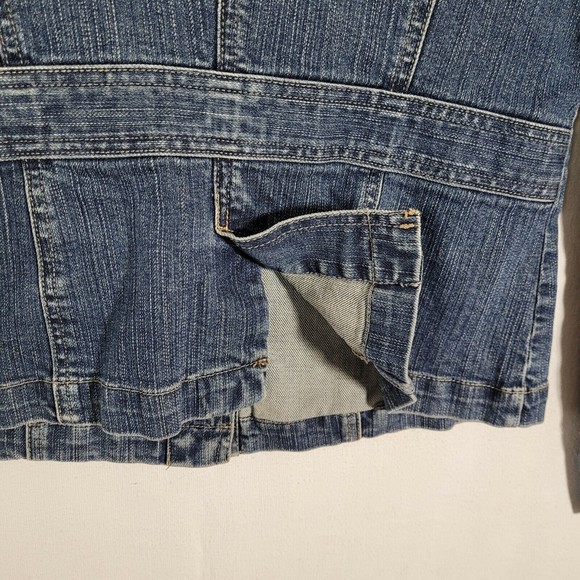 Tommy Hilfiger Denim Jacket Size M Women’s Feminine Cut 2010 Style 496546 - Picture 3 of 8